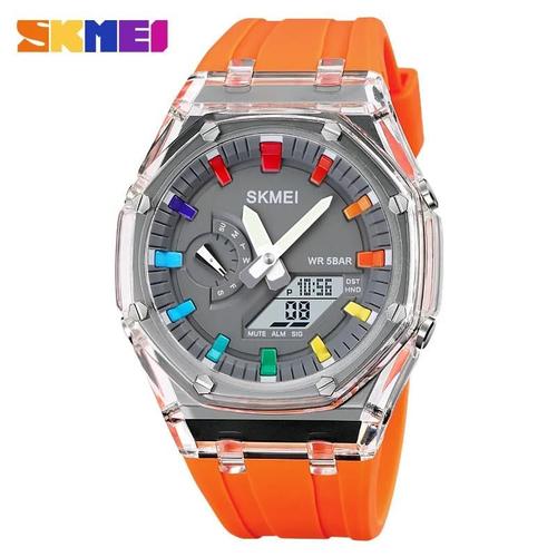 Montre homme best sale couleur orange